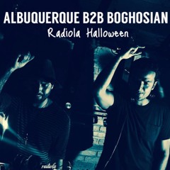 ALBUQUERQUE b2b Boghosian @ Radiola Halloween, Curitiba (Brazil)