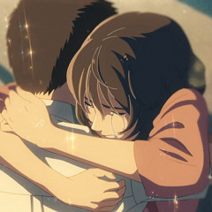 it started to rain when we hugged