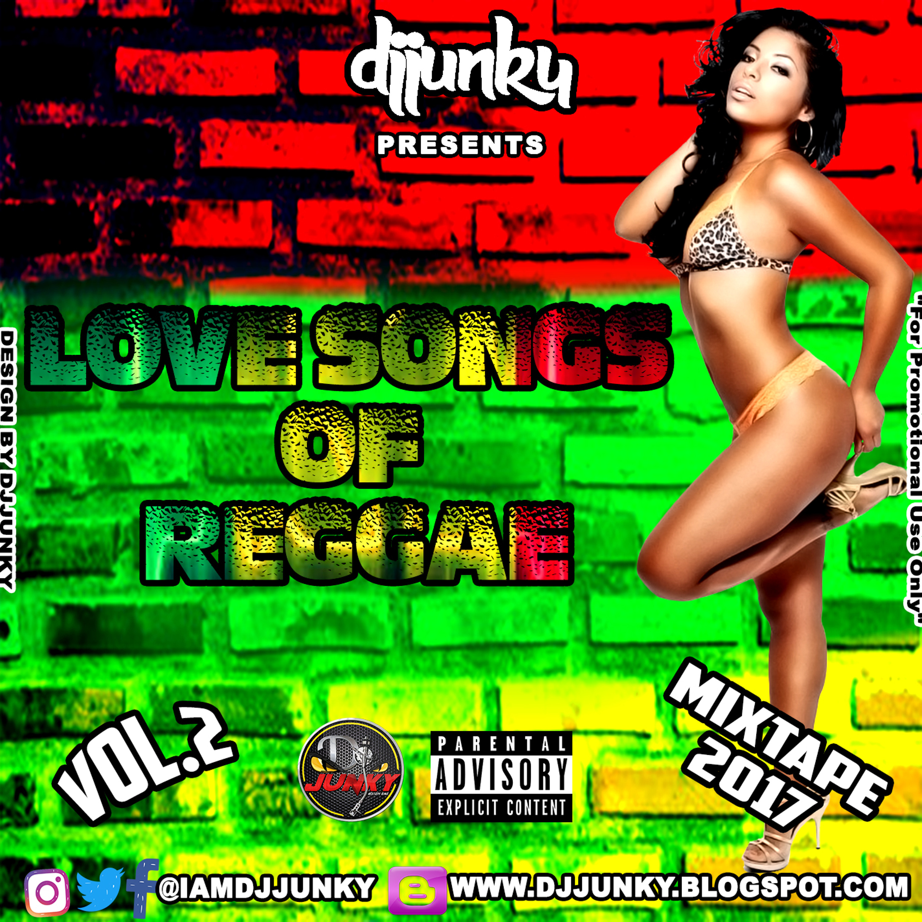 DJJUNKY PRESENTS - LOVE SONGS OF REGGAE VOL.2 MIXTAPE 2017 episode artwork
