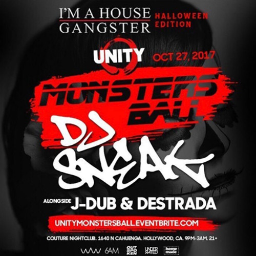 Live @Unity's Monsters Ball Halloween party in Los Angeles