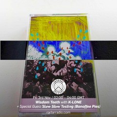 3.11.17 - Radar Radio - K-LONE & Slow Slow Testing [Sleepy Special]