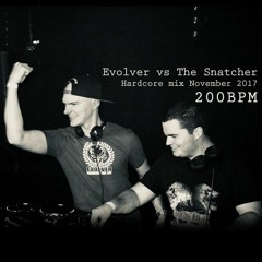 Evolver vs The Snatcher - Hardcore mix november 2017 (200BPM)