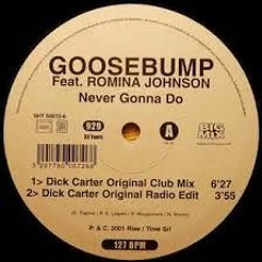 Goosebump - Never Gonna Do (Dick Carter Original Club Mix)