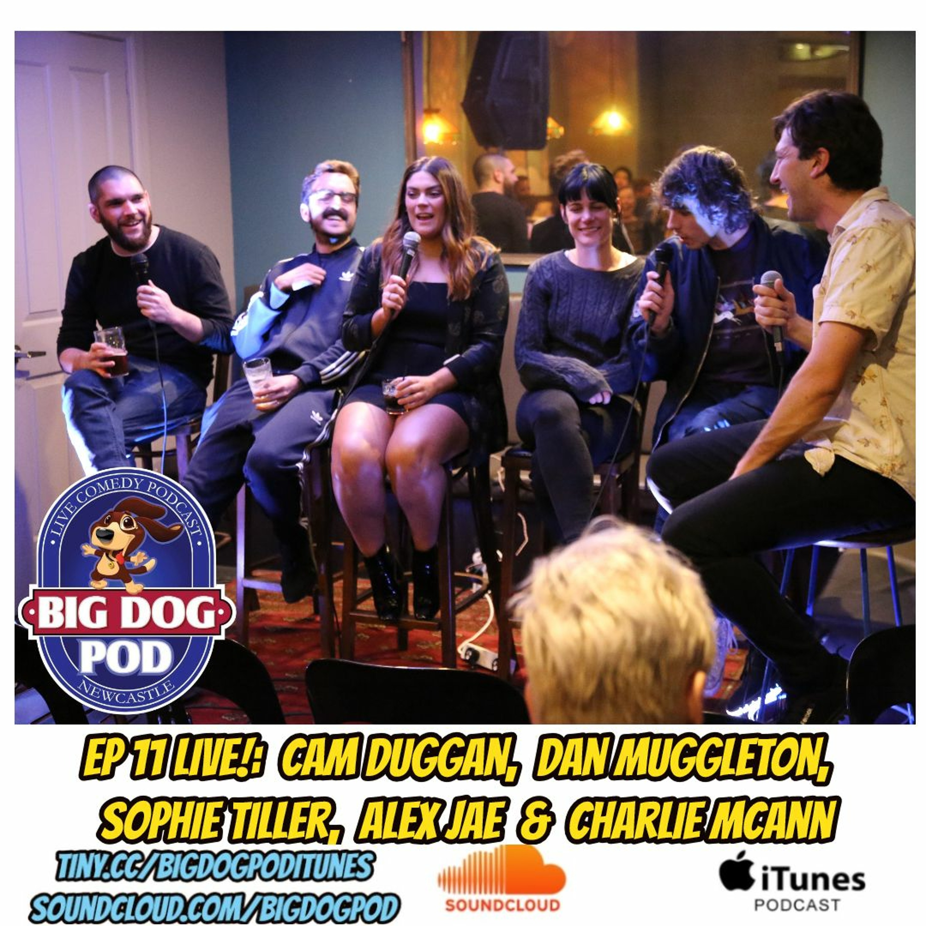EP11 LIVE!: Cam Duggan, Dan Muggleton, Sophie Tiller, Alex Jae, Charlie Mcann and Andrew Milos episode artwork