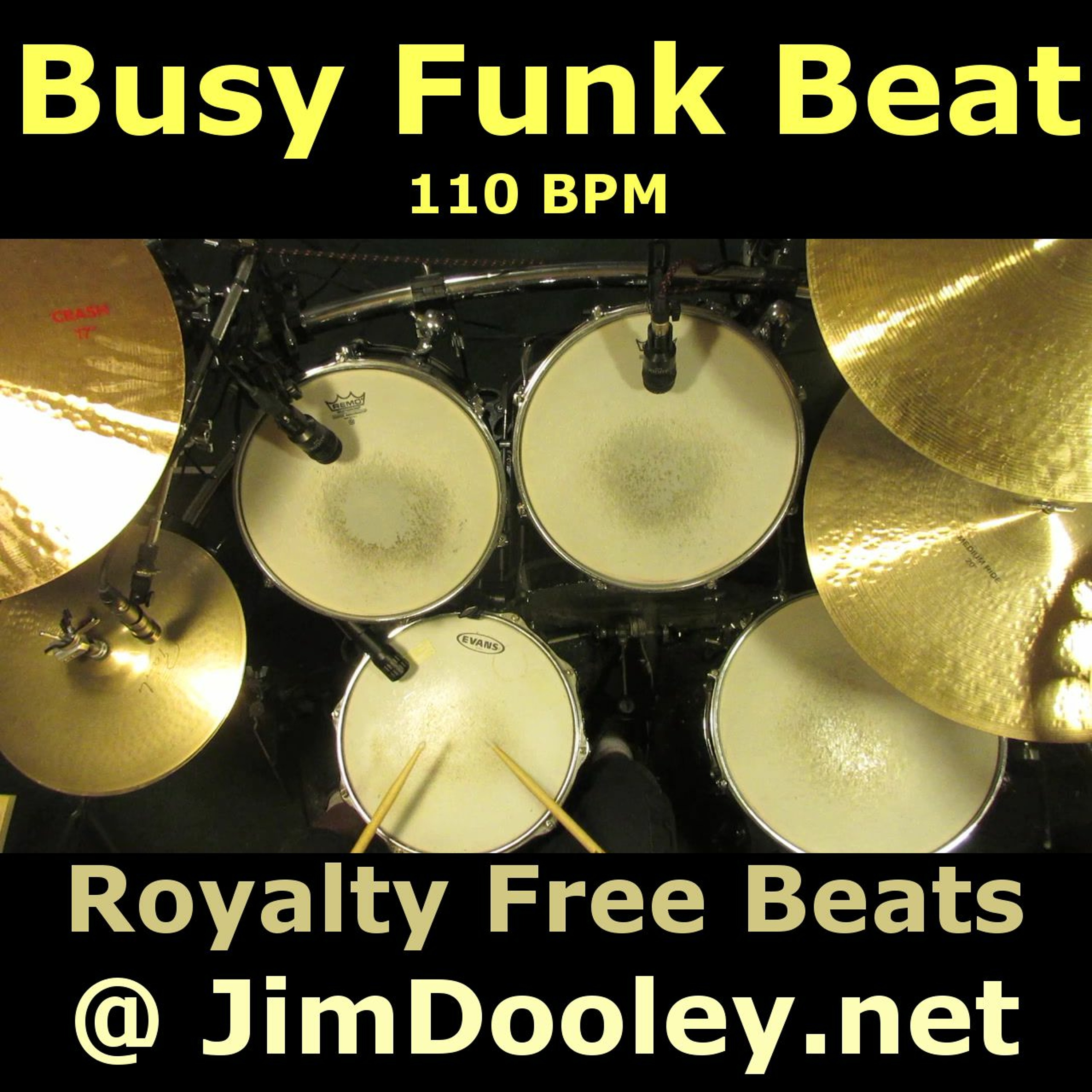 Drum Loop - Busy Funk Beat 110 BPM episode artwork
