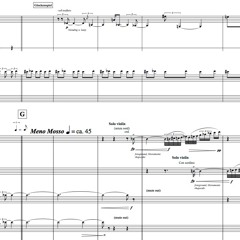 In the Sight (for orchestra). Excerpt