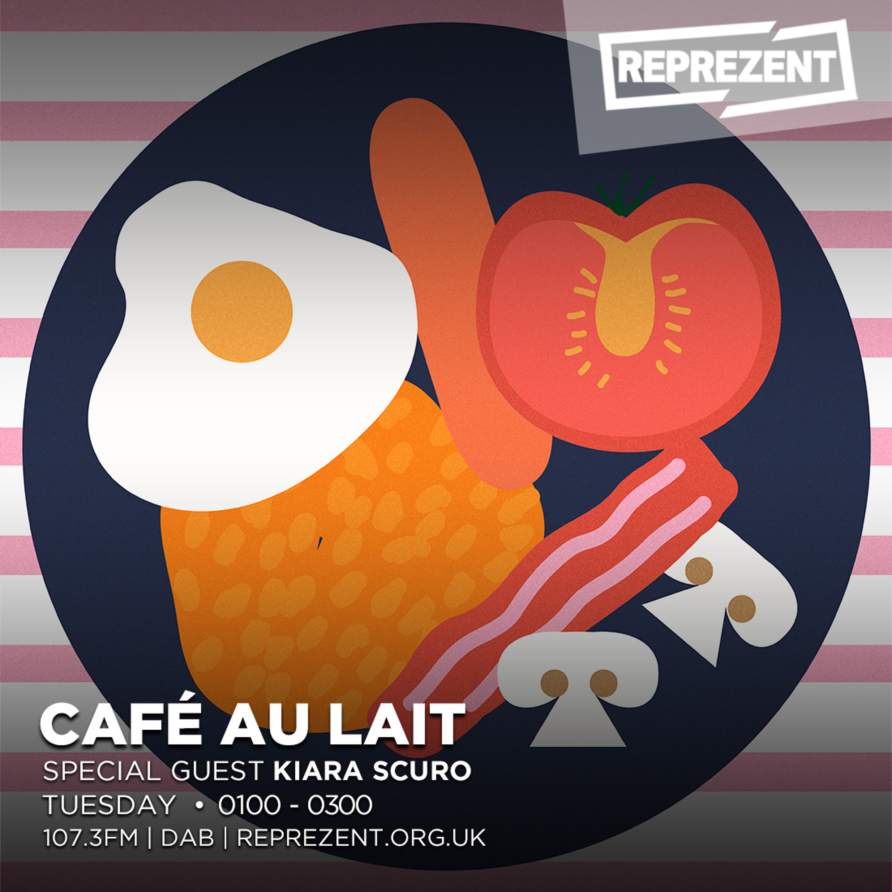 Café Au Lait w/ Rosie Ama (Kiara Scuro) - 6th November 2017 episode artwork