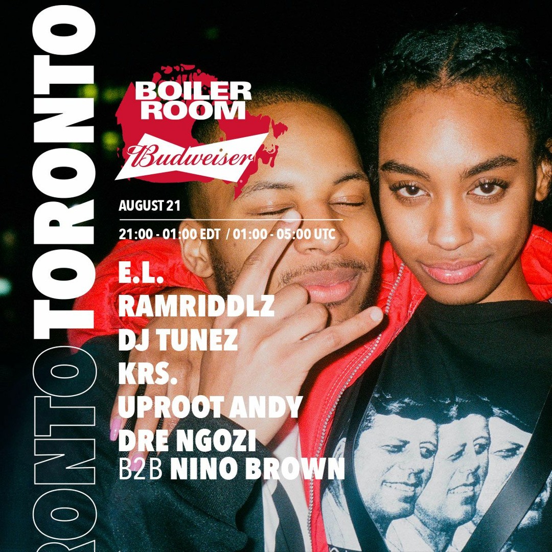 Listen to DJ Tunez Boiler Room x Budweiser Toronto Live Set by Boiler Room  in yo playlist online for free on SoundCloud