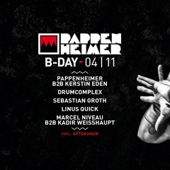 Drumcomplex @ Pappenheimer´s Bday @ Posthalle Würzburg - 04.11.17.