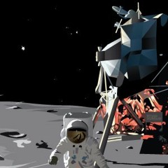 Let me sleep here on the moon