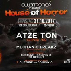 ED BRENNT @ Halleluja 31.10.2017 Clubtronica Presents House of Horror