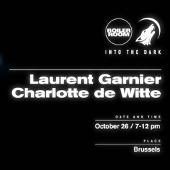 Laurent Garnier Boiler Room x Eristoff DJ Set