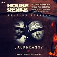 Jack n Danny - Live 03:00 - 04:30 @ House of Silk @ Great Suffolk St - Sat 4th Nov 2017