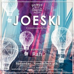 Joeski Live Extended Set At Do Not Sit On The Furniture Miami FL November 4th 2017