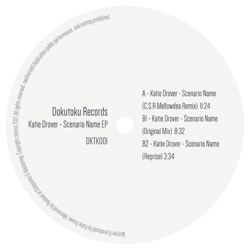 B1. Katie Drover - Scenario Name