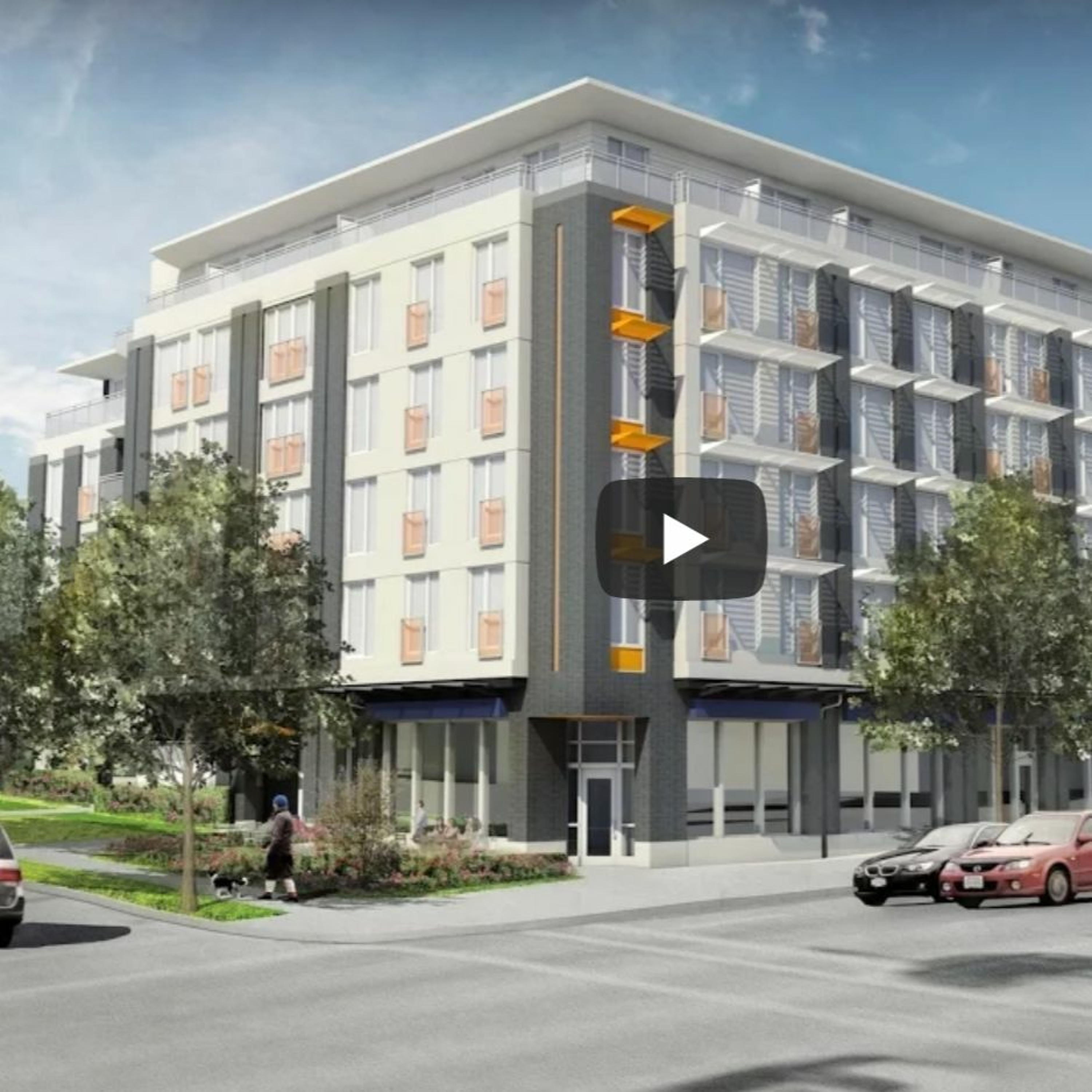 Giant Passive House in Vancouver Trackless Electric Train Bad