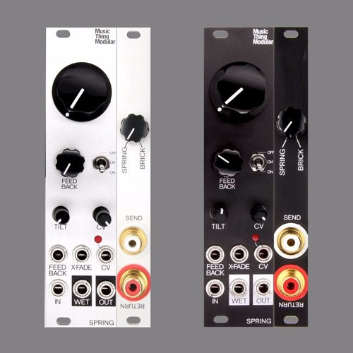 Music Thing Modular - Spring Reverb - Digital vs Analog