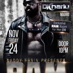 DJCHARLY@RAM Party NY Promo Podcast 24th November 2017