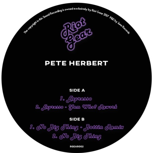 PETE HERBERT - NO BIG THING