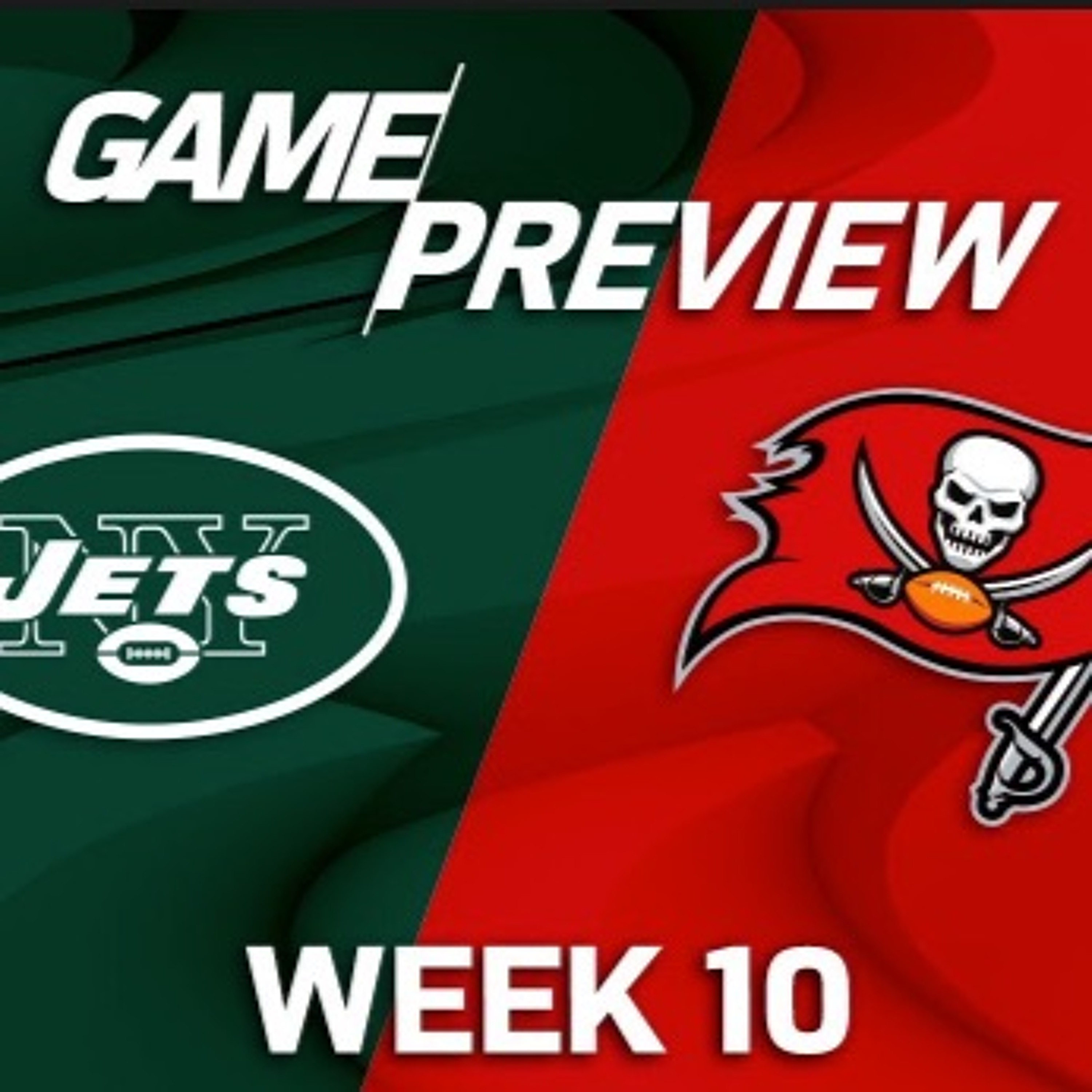 PREVIEW: NEW YORK JETS @ TAMPA BAY BUCCANEERS W/BUCS SIDELINE REPORTER TJ RIVES episode artwork