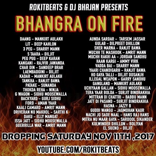 Bhangra On Fire (Remixed by  Dj Bhajan & Rokitbeats)