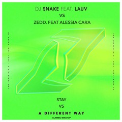 DJ Snake, Lauv Vs Zedd, Alessia Cara - A Different Way Vs Stay (Hwi Mashup)