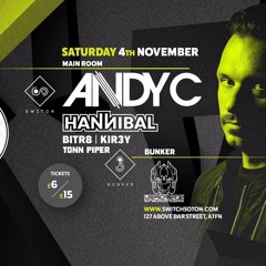 DJ Hannibal - Andy C @ Switch '17 Re-Record