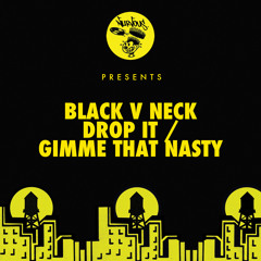 Black V Neck - Drop It