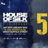 House of Silk (Part 20) Promo Mix by DJ S - 5th Birthday @ GSS Warehouse - Sat 20th Jan 2018