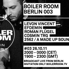 Levon Vincent Live @ Boiler Room, Berlin