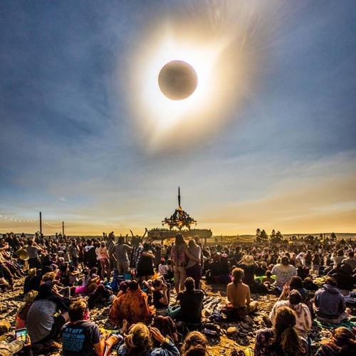 Global Eclipse Gathering 2017 in Oregon - Barakuda & Spyros DJ Set