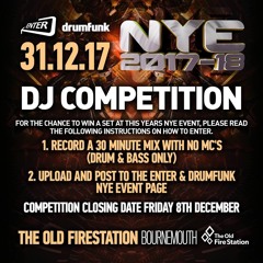 ENTER DRUMFUNK NYE DJ COMPETITION
