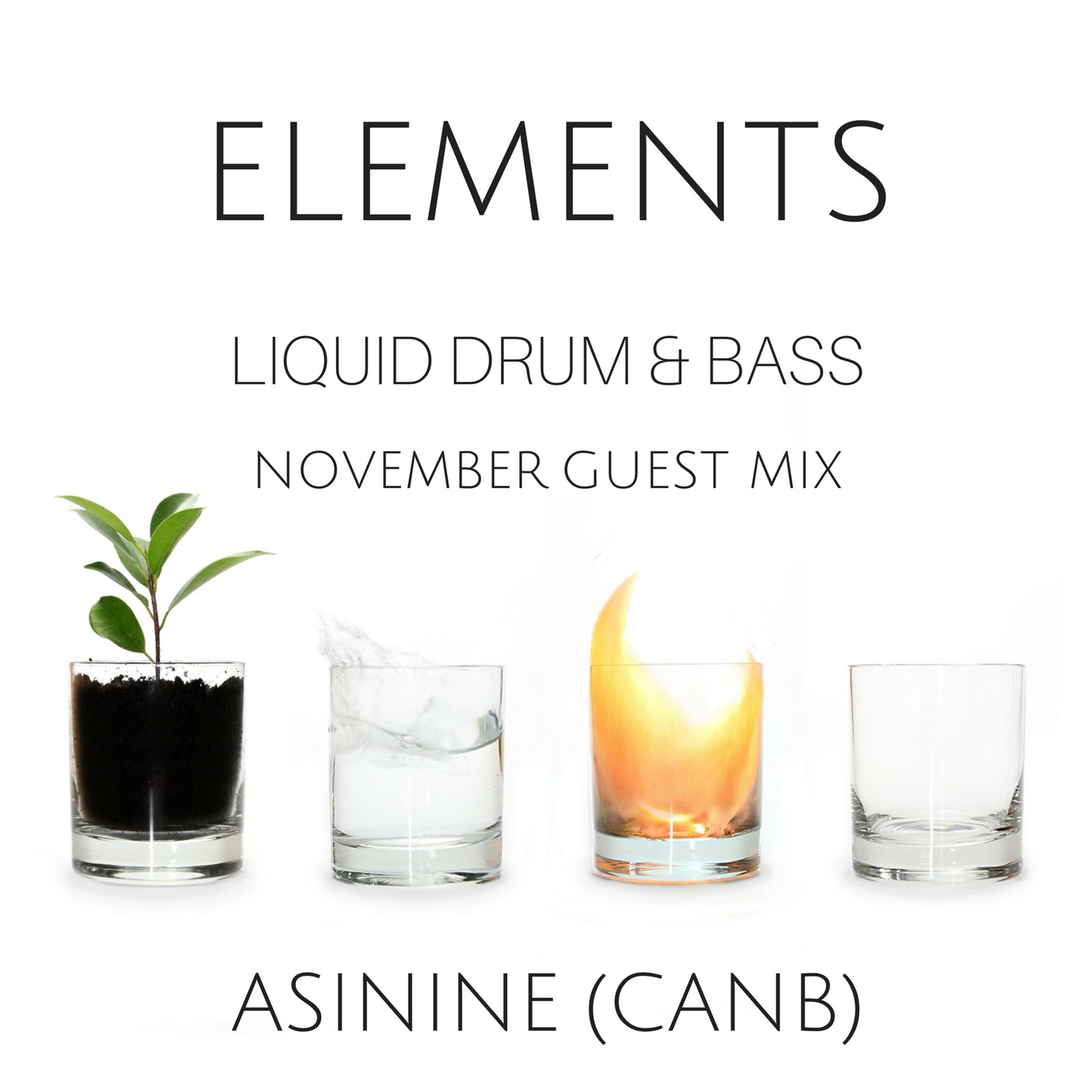 Elements - A Liquid Drum & Bass Podcast EP 20: Guest Mix - Asinine (Canb) Artwork