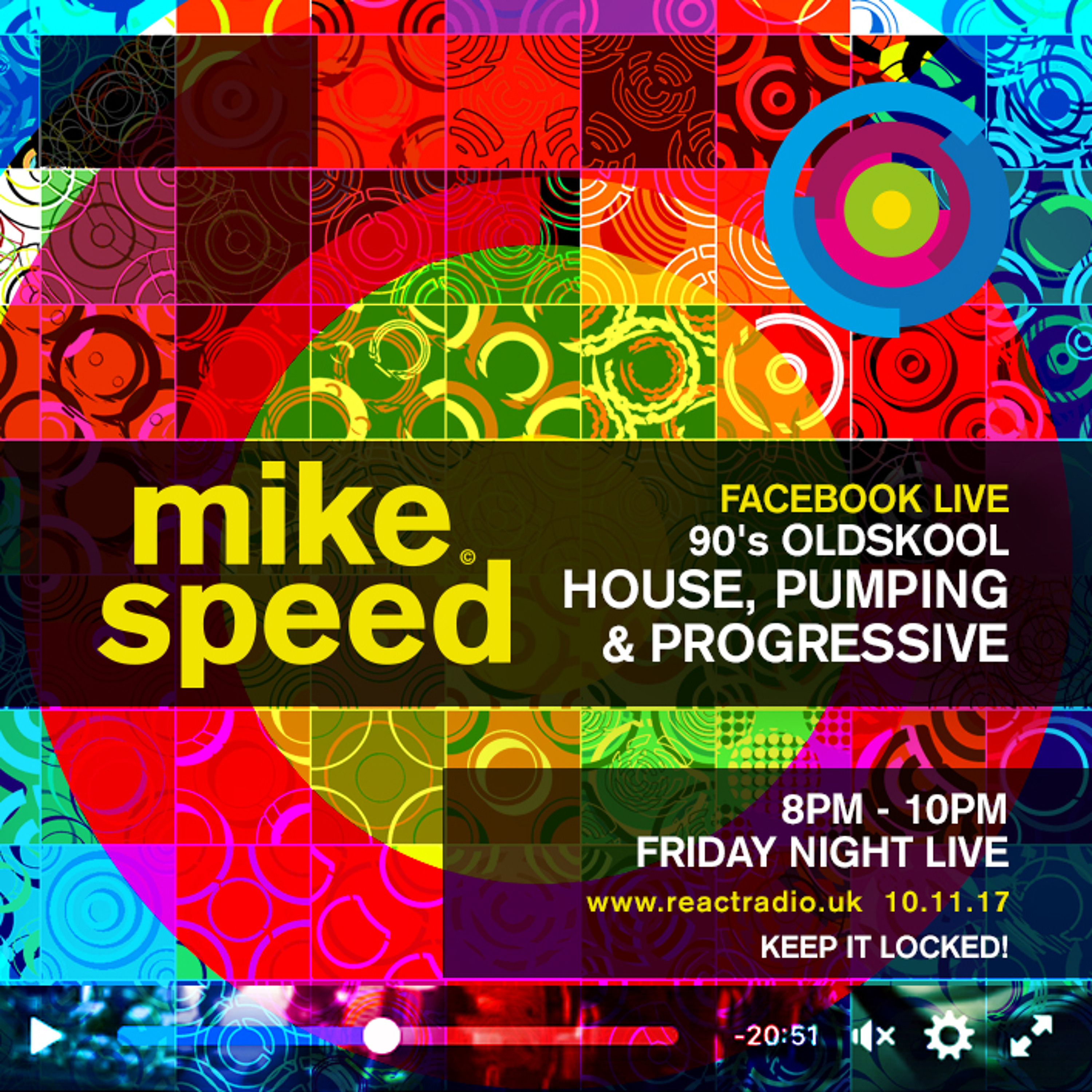 Mike Speed | React Radio UK Show | www.reactradio.uk | Underground & Oldskool Beats