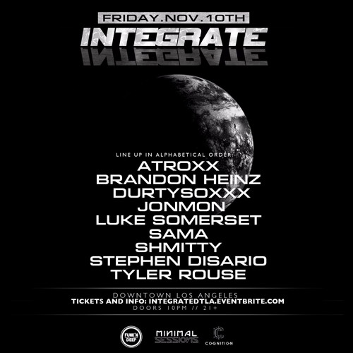 LIVE | [11.10] Shmitty b2b Tyler Rouse at INTEGRATE