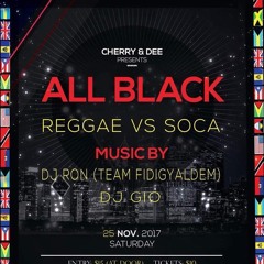 All Black Reggae Vs Soca Promo Mix