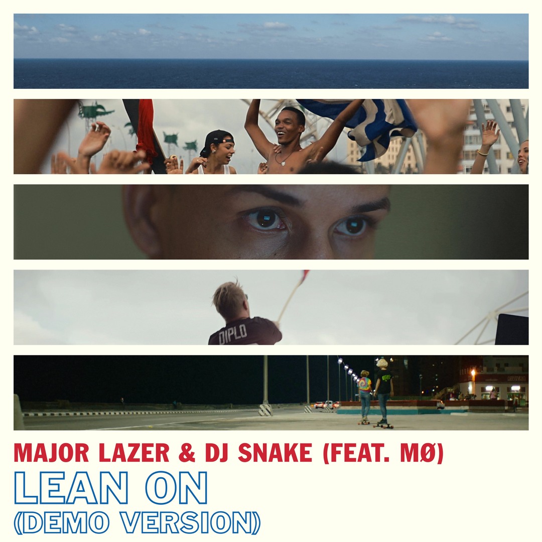 良盤　MAJOR LAZER LEAN ON 12インチ Major Lazer x DJ Snake Feat. MØ Lean On France 2015 Mad Decent 12