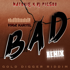 NATOXIE X DJ PICSOU X KARTEL - BAD MAN RMX [GOLD DIGGER RIDDIM]