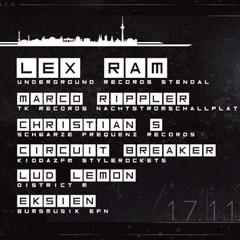 Lex Ram @ ♫ District-M presents ☆ Lex Ram■ Christian S. ■ Marco Rippler ☆ (M-BIA Berlin 17.11.2017)