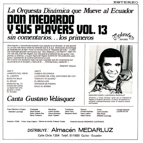 EL MEDALLON - Don Medardo y sus Player's