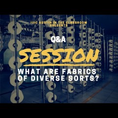 The Israelites: What Are Fabrics Of Diverse Sorts?