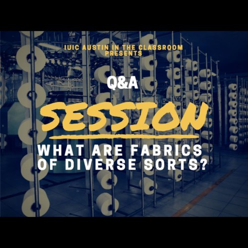 The Israelites: What Are Fabrics Of Diverse Sorts?