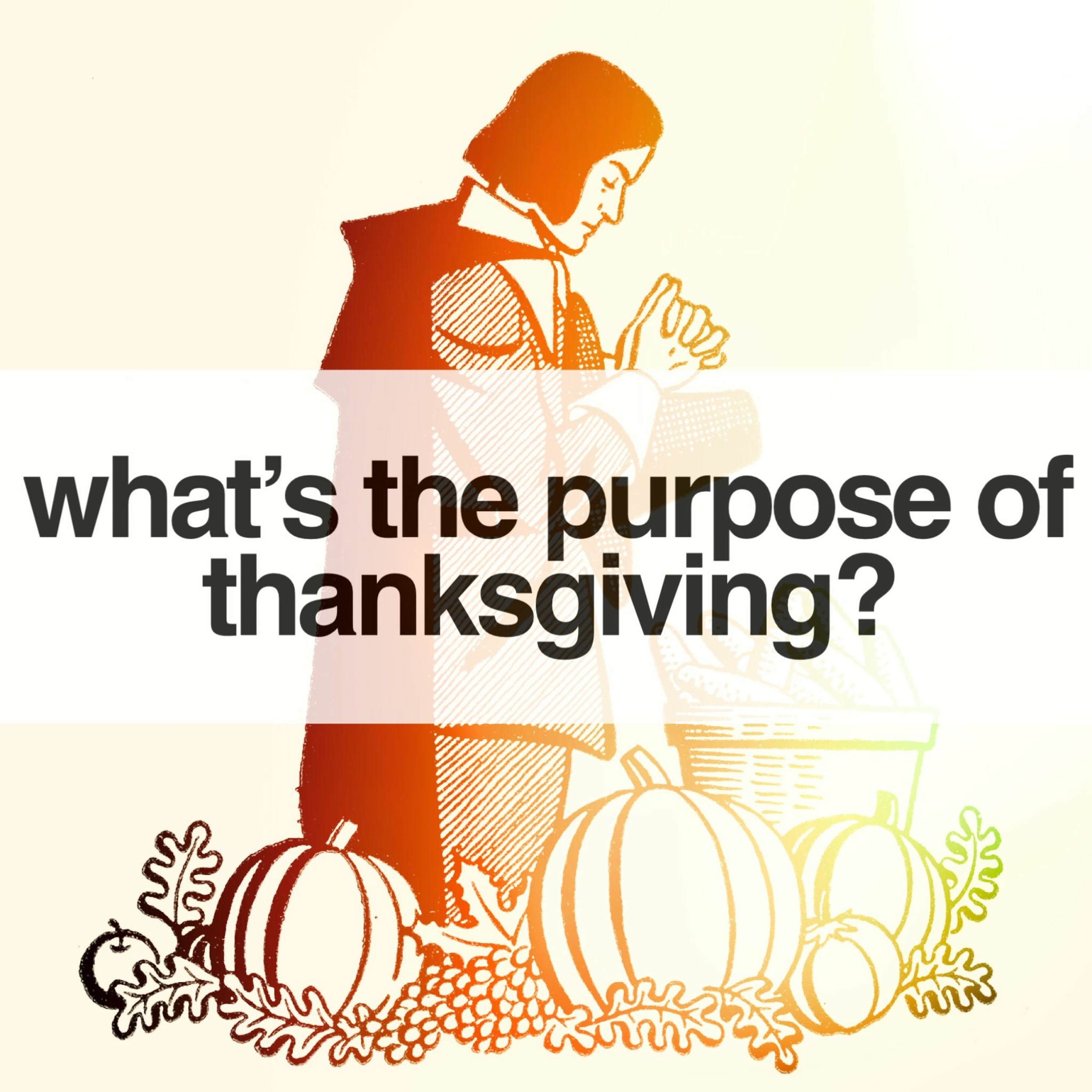 11/19/17 AM - What's The Purpose Of Thanksgiving? episode artwork