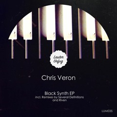 PREMIERE: Chris Veron — Black Synth (Several Definitions Remix) [Lauter Unfug Musik]