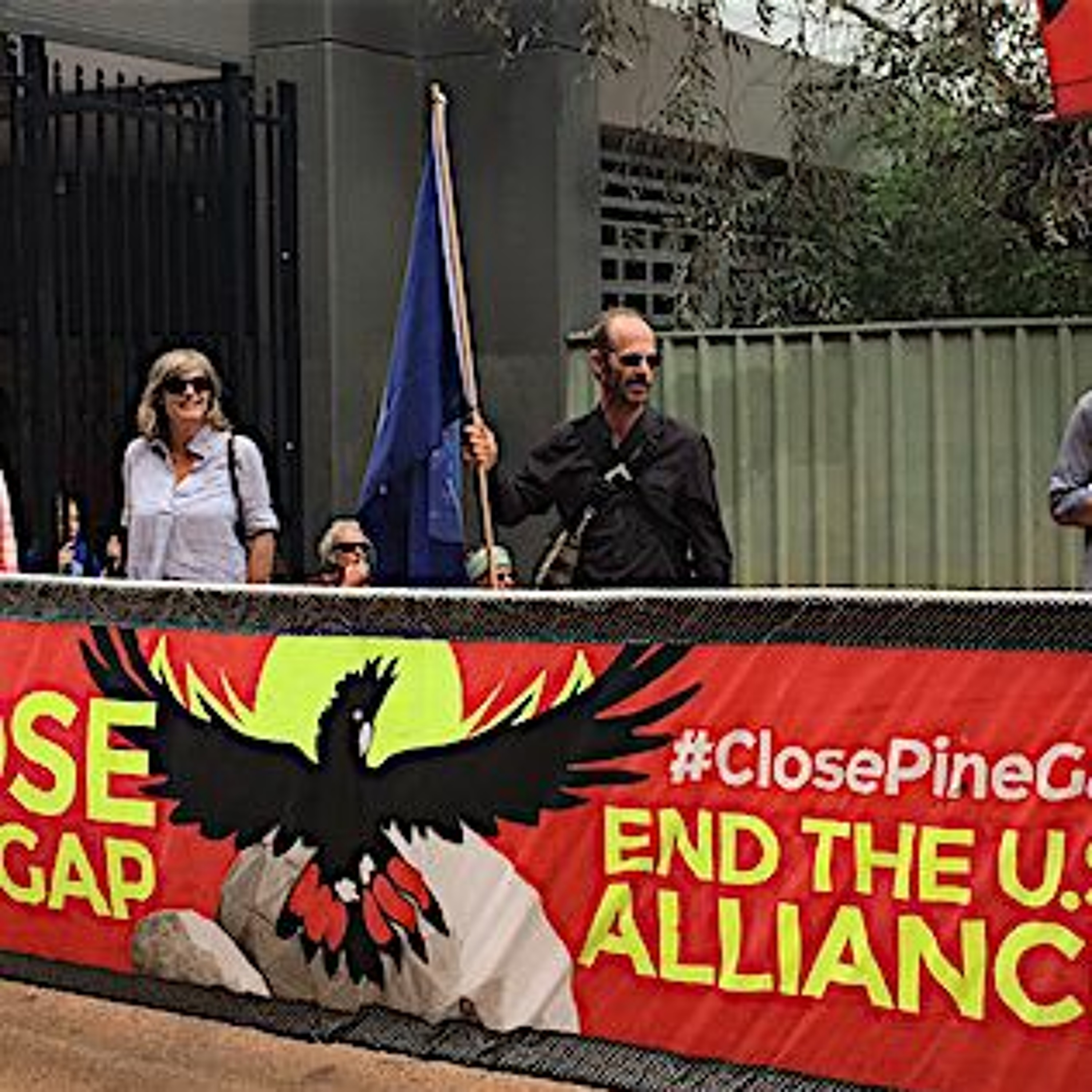 Brisbane activist Robin Taubenfeld on the #PineGapPeacePilgrims