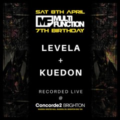 Levela with Kuedon live @ Multi Function's 7th Bday - April 2017