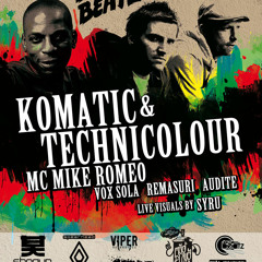 Komatic & Technicolour ft. Mike Romeo @ Boundless Beatz - Werk 2, Leipzig (30.04.2012)