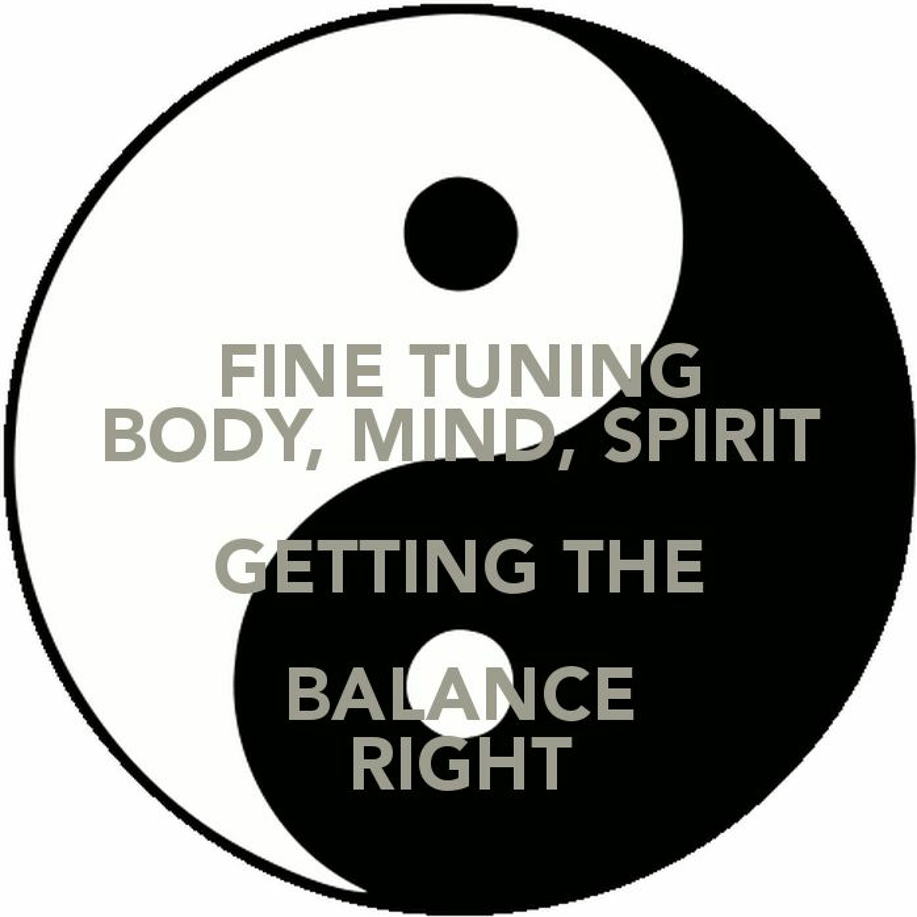 Fine Tuning Body, Mind, Spirit - Getting The Balance Right episode artwork