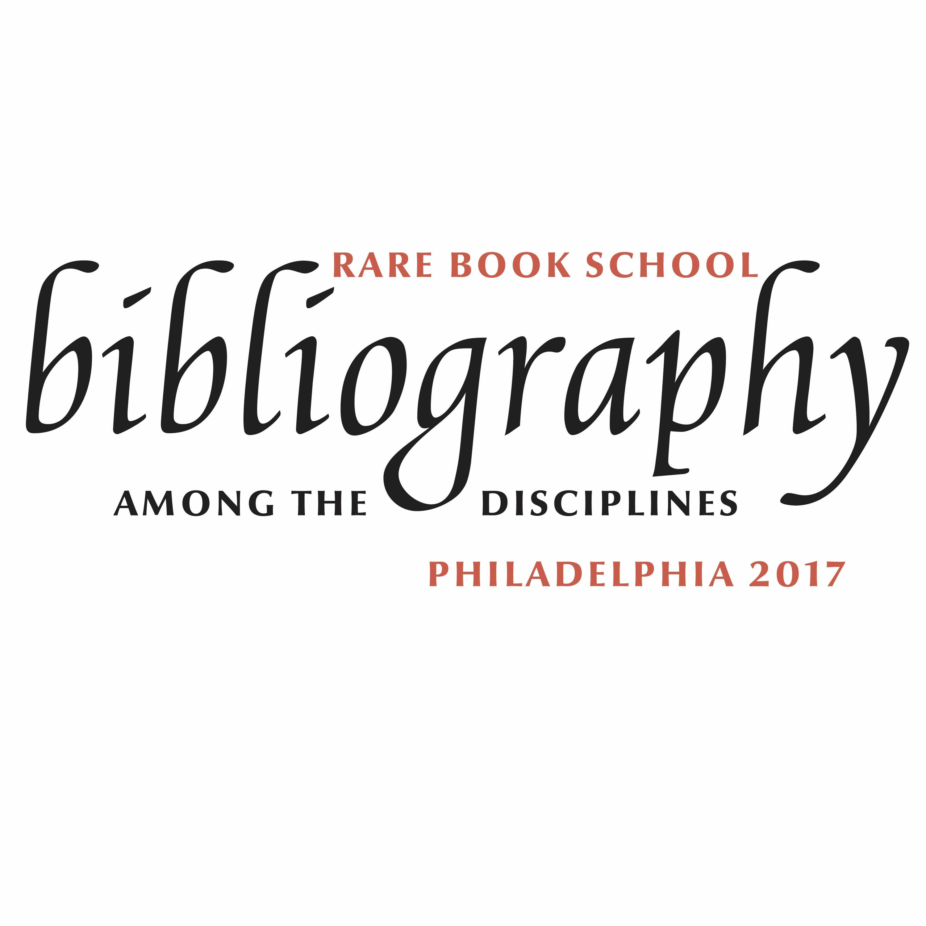 Bibliography Among the Disciplines: Paper Session 6