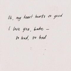 ILYSB (I Love You So Bad)  - LANY (cover)